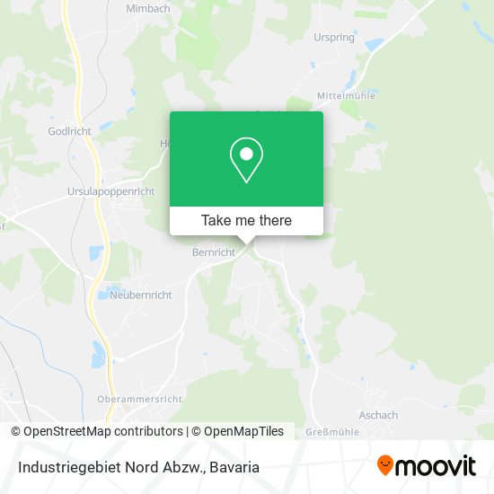 Industriegebiet Nord Abzw. map