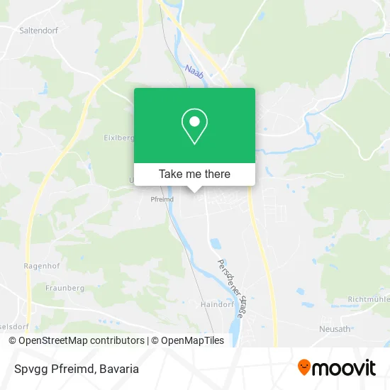 Карта Spvgg Pfreimd