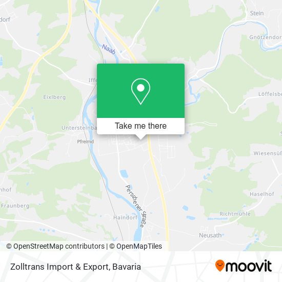 Карта Zolltrans Import & Export