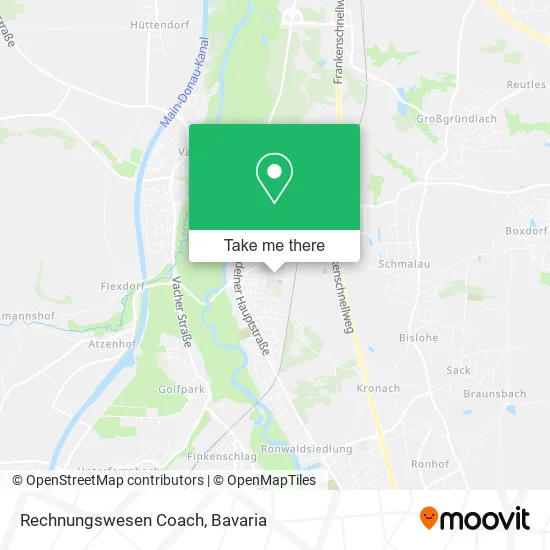 Карта Rechnungswesen Coach