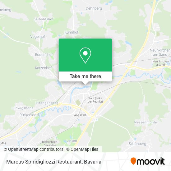 Marcus Spiridigliozzi Restaurant map