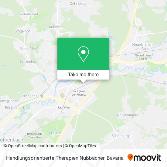 Карта Handlungsorientierte Therapien Nußbächer