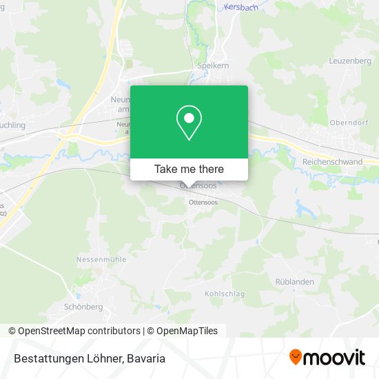 Bestattungen Löhner map