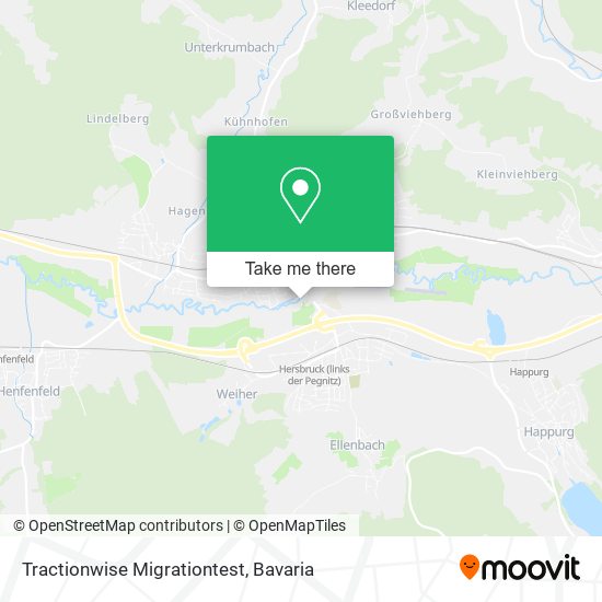 Tractionwise Migrationtest map