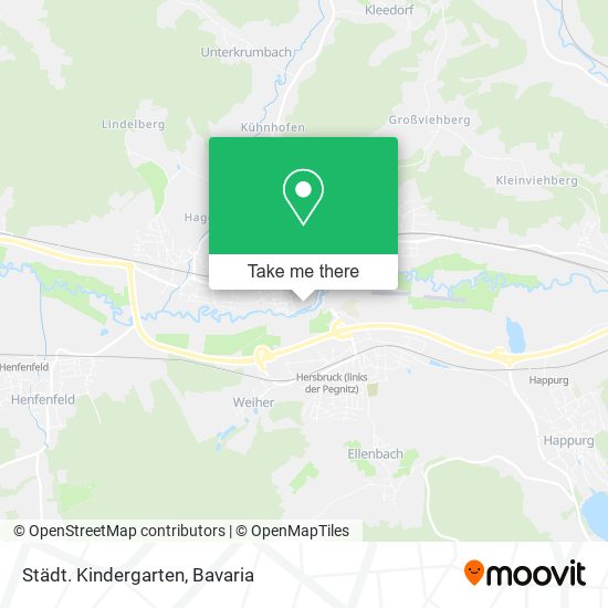 Städt. Kindergarten map