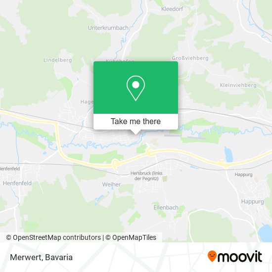 Карта Merwert