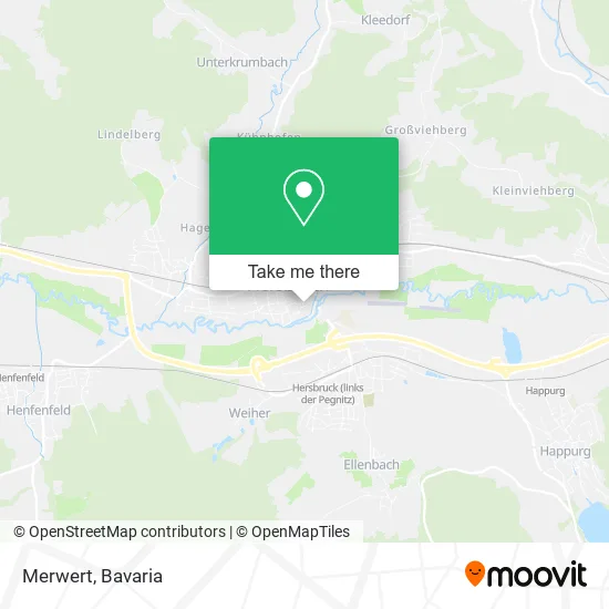 Карта Merwert
