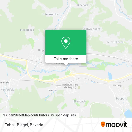 Карта Tabak Biegel