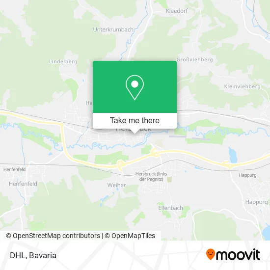 Карта DHL