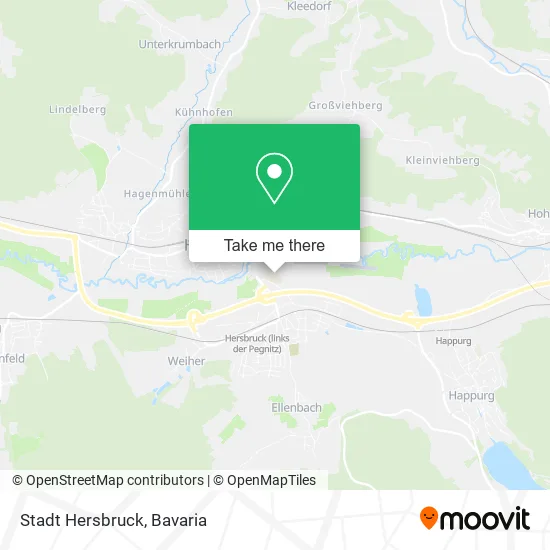 Карта Stadt Hersbruck