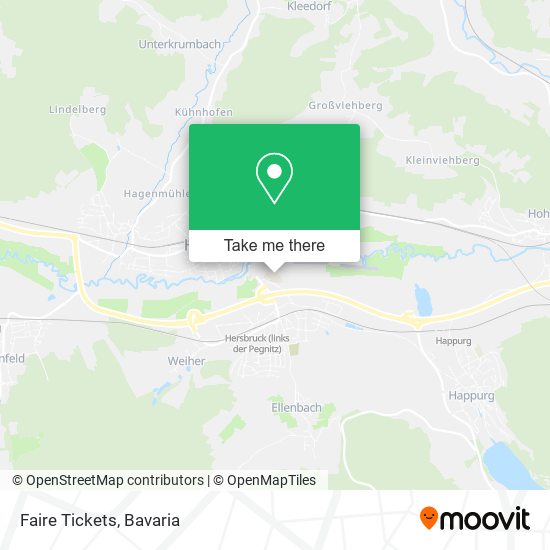 Карта Faire Tickets