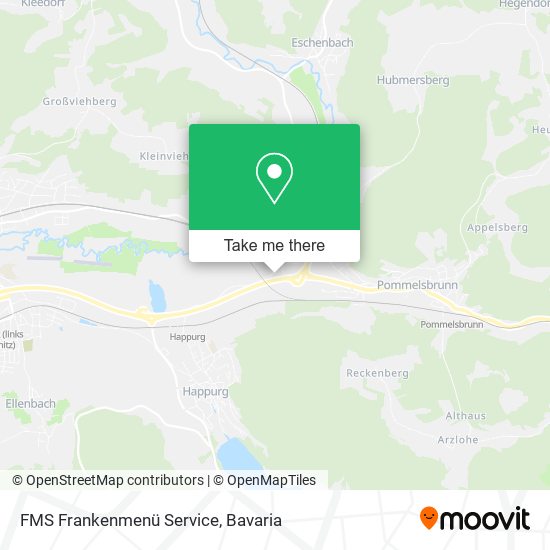 Карта FMS Frankenmenü Service