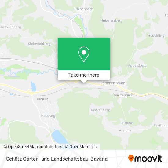Schütz Garten- und Landschaftsbau map