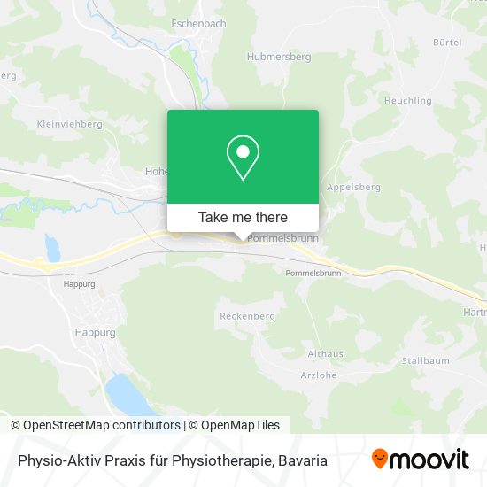 Physio-Aktiv Praxis für Physiotherapie map