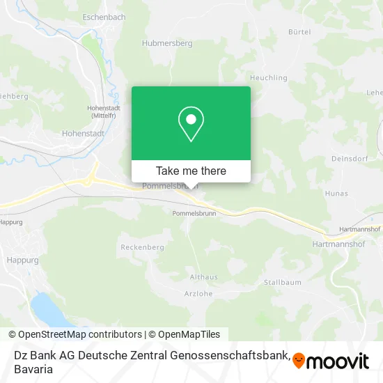 Карта Dz Bank AG Deutsche Zentral Genossenschaftsbank