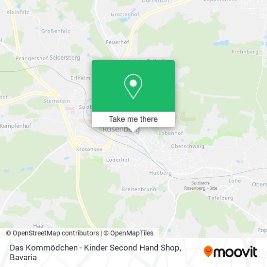 Das Kommödchen - Kinder Second Hand Shop map