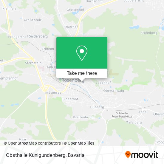 Obsthalle Kunigundenberg map