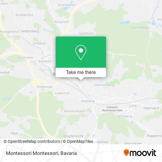 Montessori Montessori map