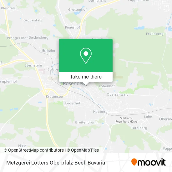 Карта Metzgerei Lotters Oberpfalz-Beef