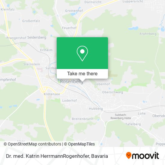 Карта Dr. med. Katrin HerrmannRogenhofer