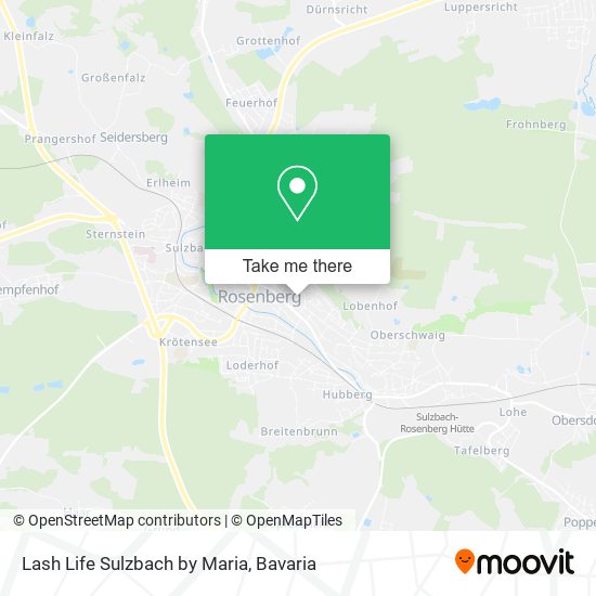 Lash Life Sulzbach by Maria map