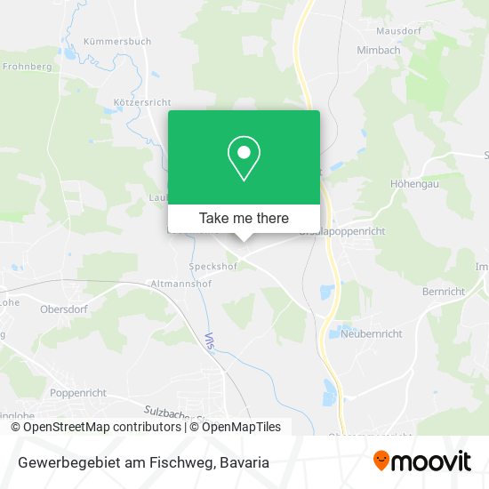 Gewerbegebiet am Fischweg map