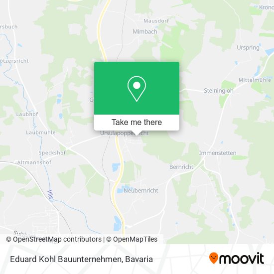 Eduard Kohl Bauunternehmen map
