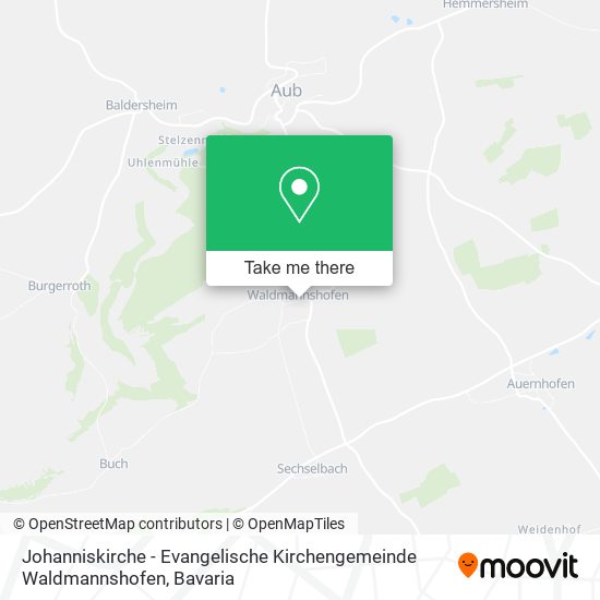 Johanniskirche - Evangelische Kirchengemeinde Waldmannshofen map