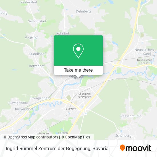 Ingrid Rummel Zentrum der Begegnung map