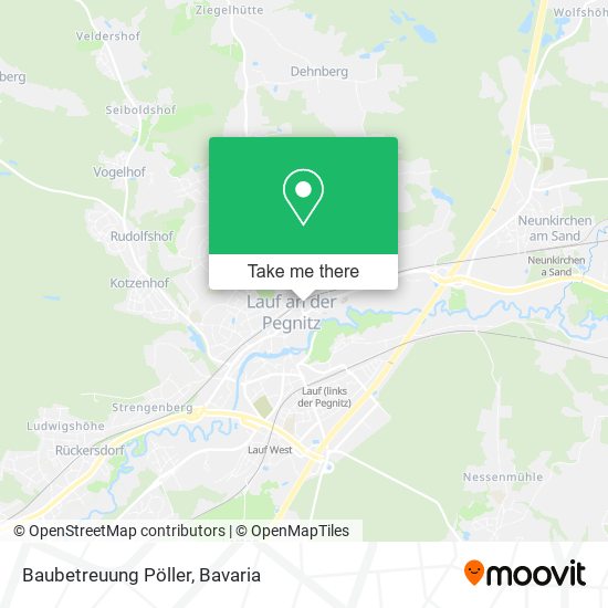 Baubetreuung Pöller map