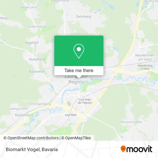 Карта Biomarkt Vogel