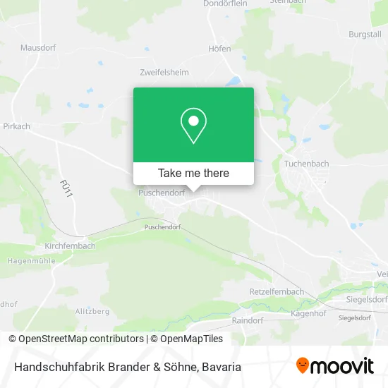 Карта Handschuhfabrik Brander & Söhne