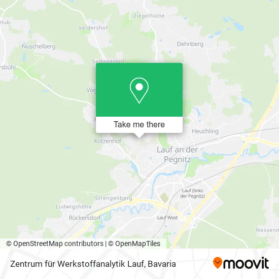 Карта Zentrum für Werkstoffanalytik Lauf