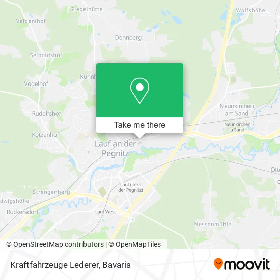 Карта Kraftfahrzeuge Lederer