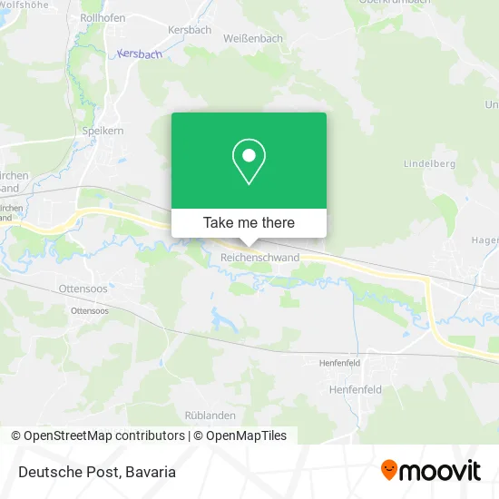 Deutsche Post map