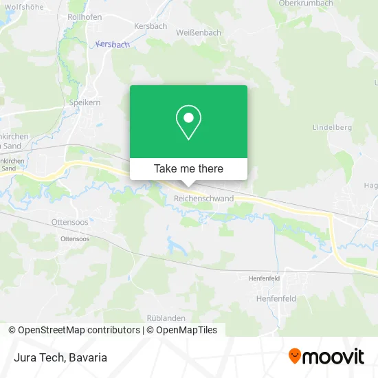 Jura Tech map