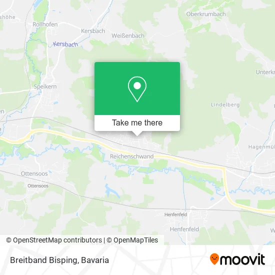 Карта Breitband Bisping