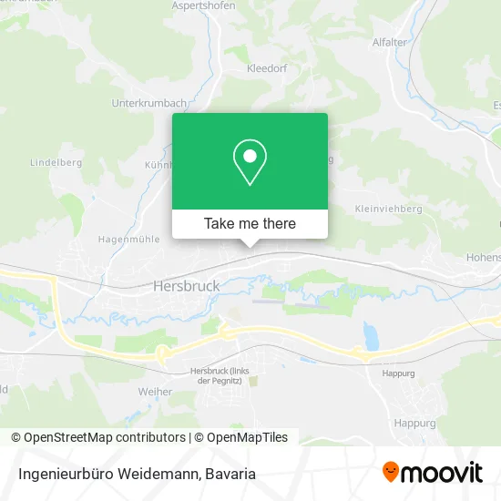 Карта Ingenieurbüro Weidemann