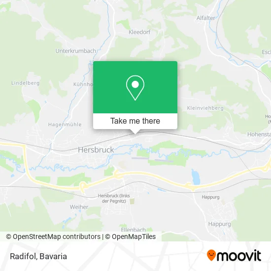 Карта Radifol