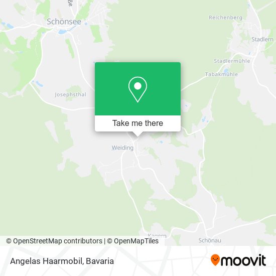 Angelas Haarmobil map