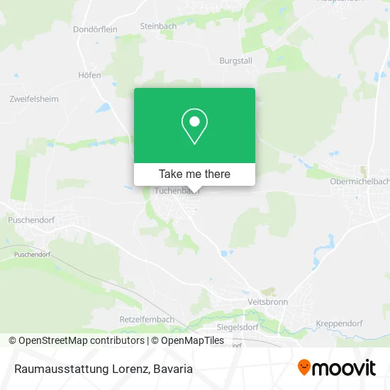 Карта Raumausstattung Lorenz