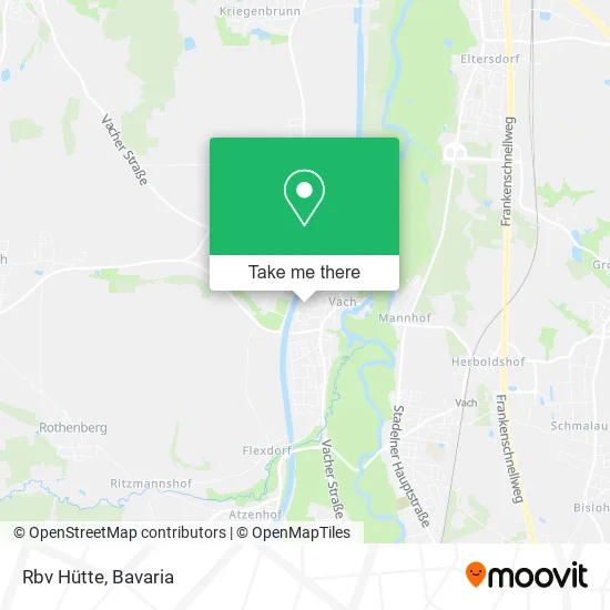 Rbv Hütte map