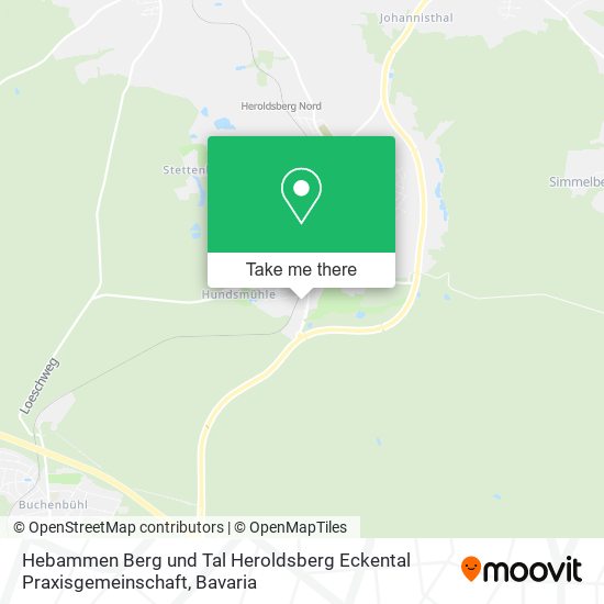 Hebammen Berg und Tal Heroldsberg Eckental Praxisgemeinschaft map