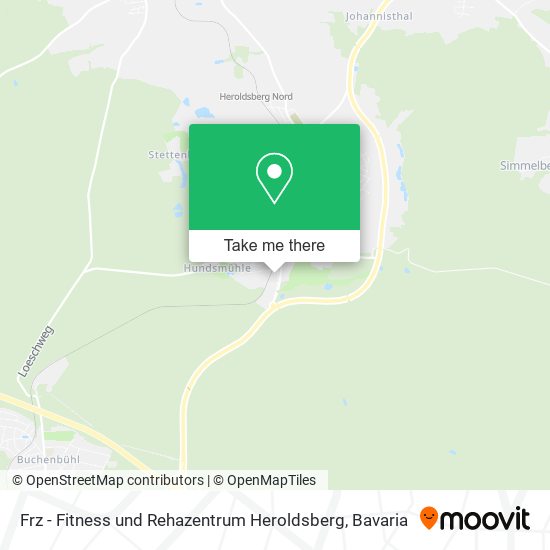 Frz - Fitness und Rehazentrum Heroldsberg map