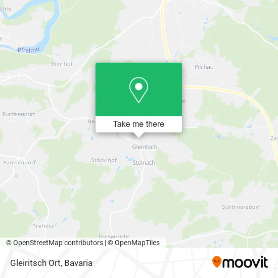 Карта Gleiritsch Ort