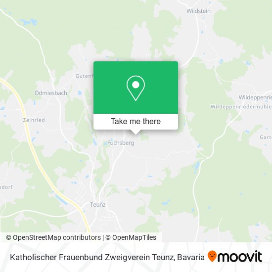 Katholischer Frauenbund Zweigverein Teunz map