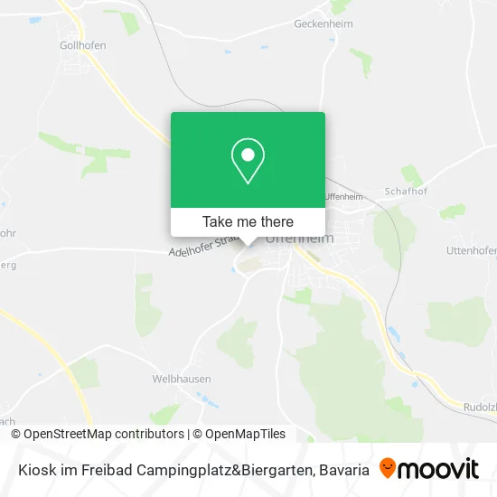 Карта Kiosk im Freibad Campingplatz&Biergarten
