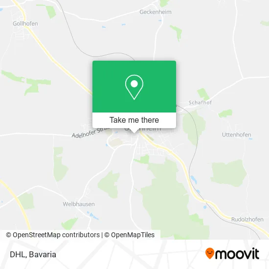 Карта DHL
