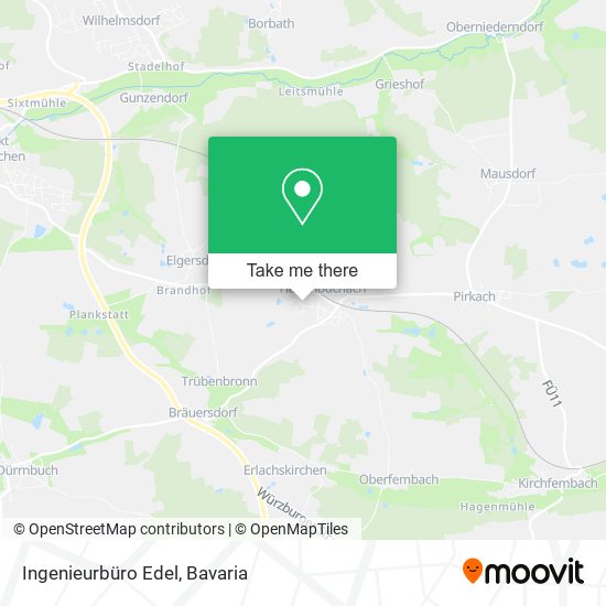 Ingenieurbüro Edel map