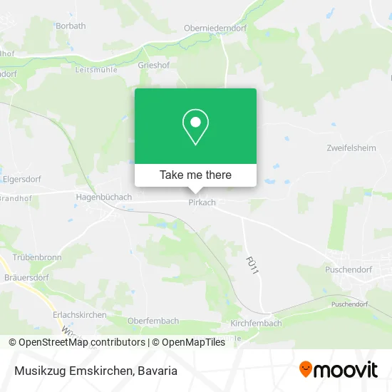 Карта Musikzug Emskirchen